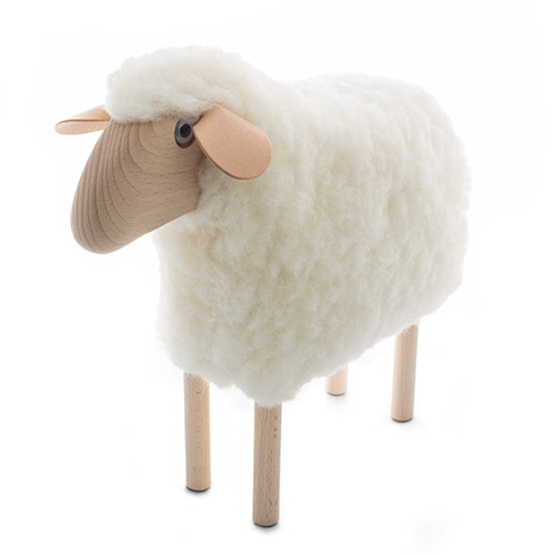 아기양(K)Little Lamb, white furmade in Germany 